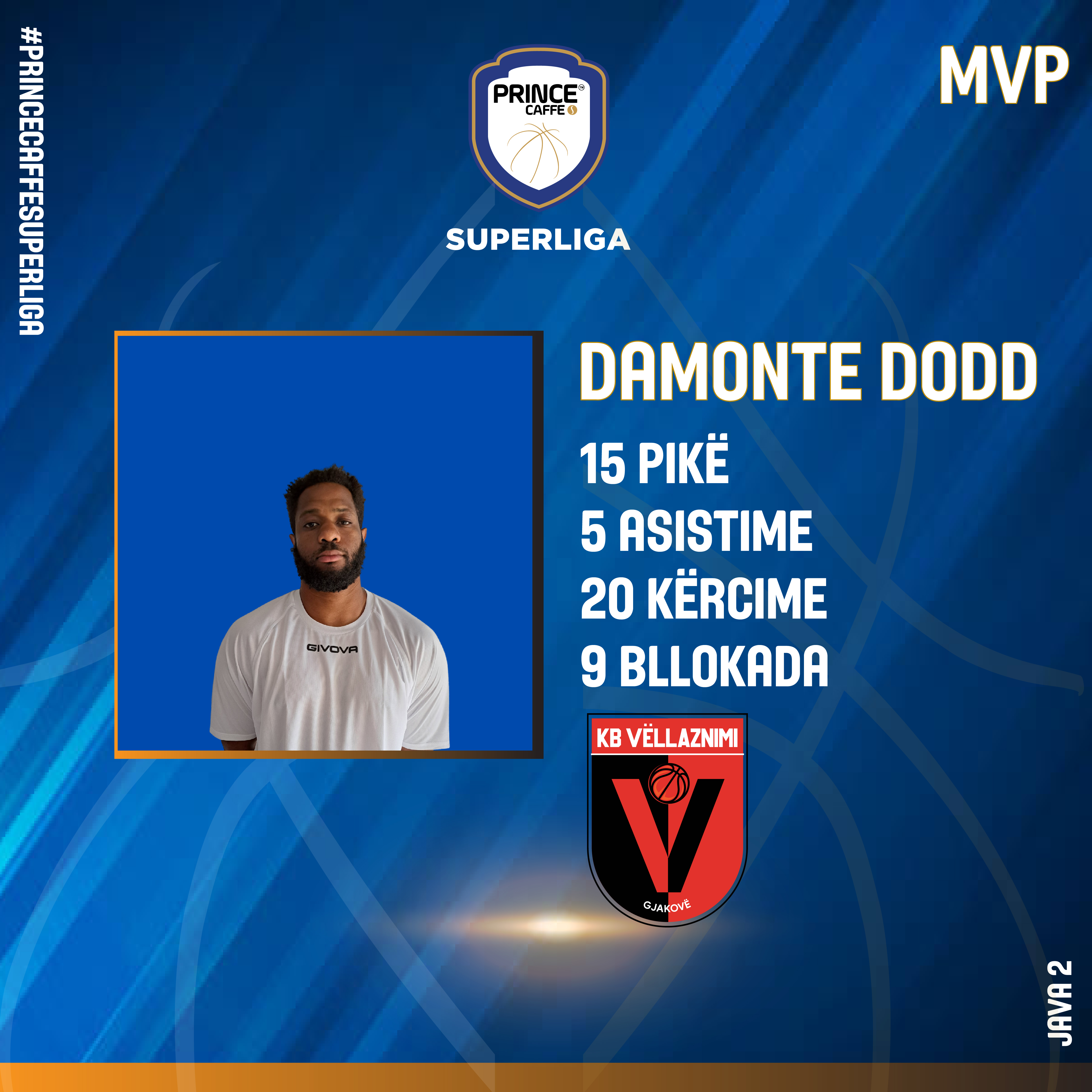 Dodd, MVP i javës së dytë